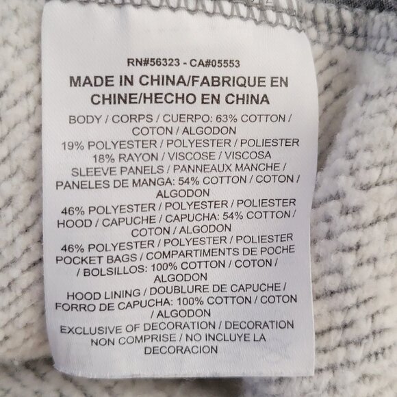 Nike Sportswear Gray Long Hoodie Women's Small Full Zip - Picture 7 of 12